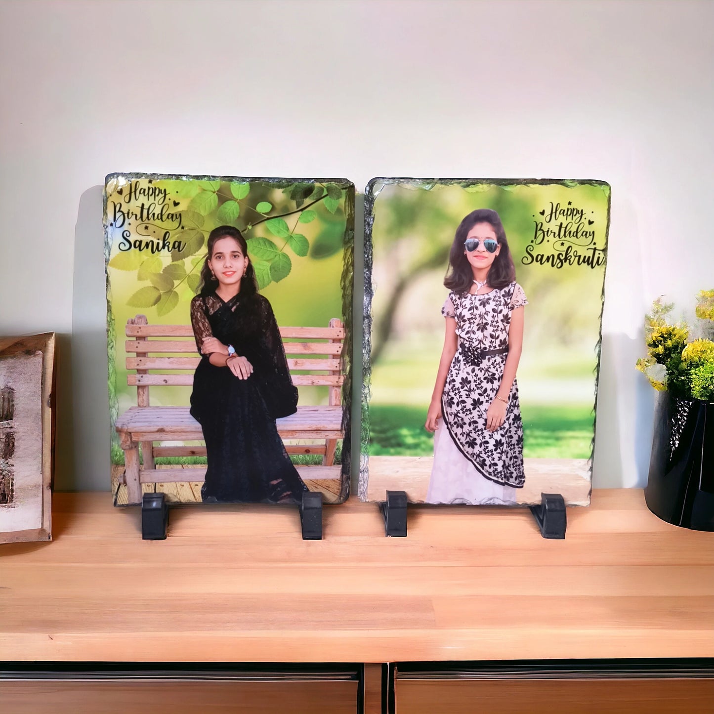 Rectangular Shape customized stone frame