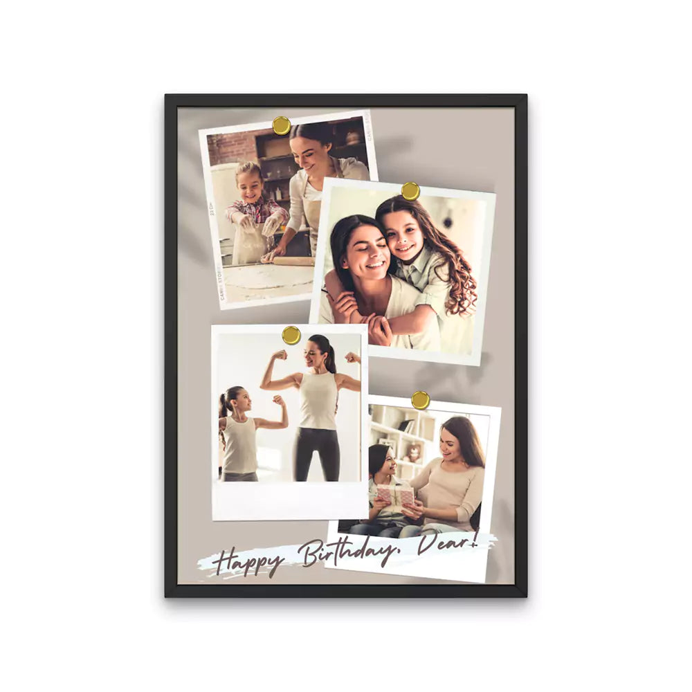 Happy Birthady Customised Photo Frame | Add Your Birthday Memories