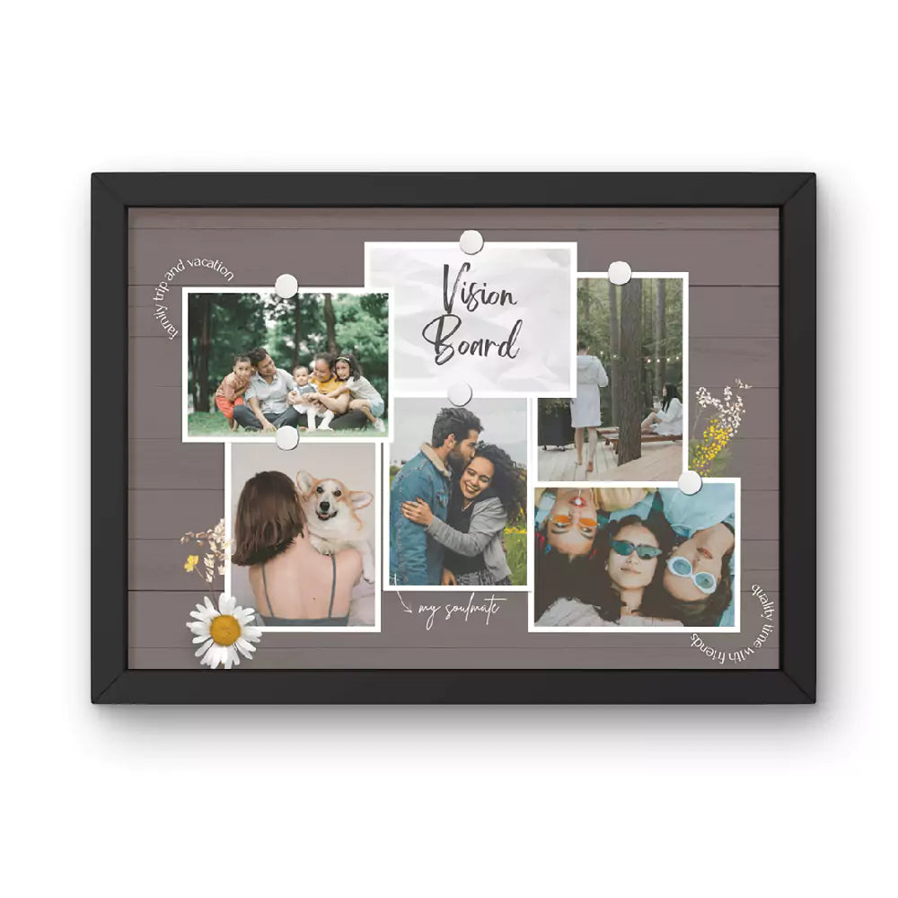 Create Your Vision Board Peronalised Photo Frames and Start Visualising