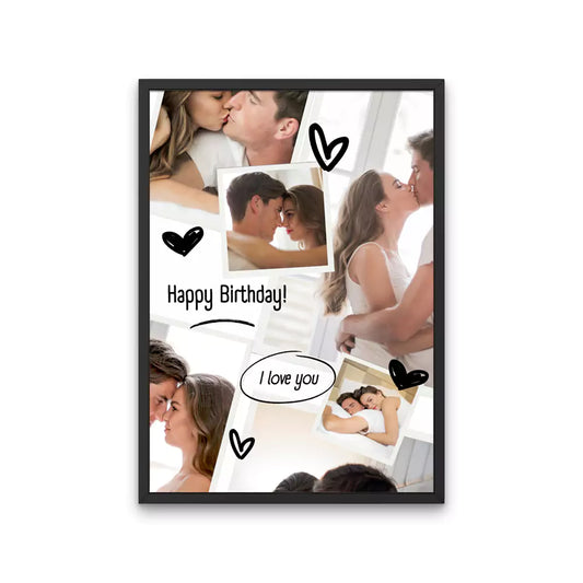 Birthday Memories  Customised Photo Frame | Store Birthday Memories Permanently