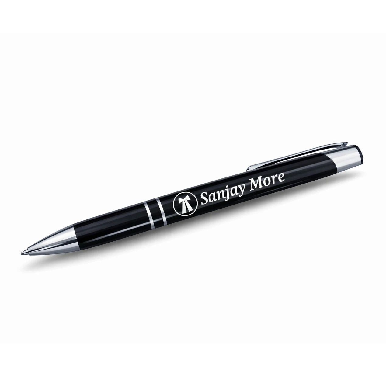 Personalized Metal Pen with Laser Engraving - Custom Name & Mobile No.