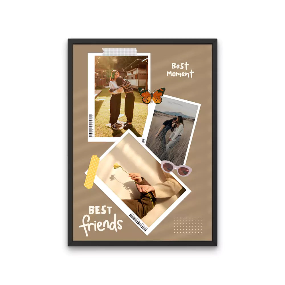 Best Movement with Best Friends Photo Frame