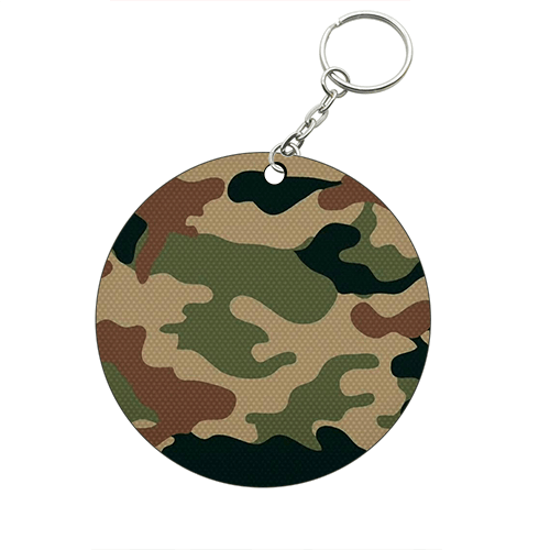 Round Shape MDF Keychain OK45