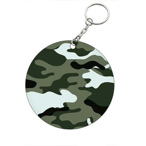 Round Shape MDF Keychain OK46