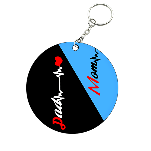 Round Shape MDF Keychain OK65