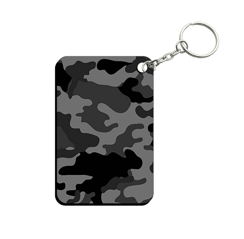 Rectangular Shape MDF Keychain RK38