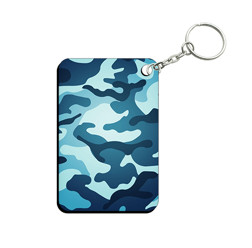 Rectangular Shape MDF Keychain RK40