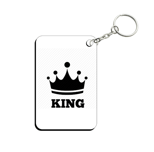 Rectangular Shape MDF Keychain RK52