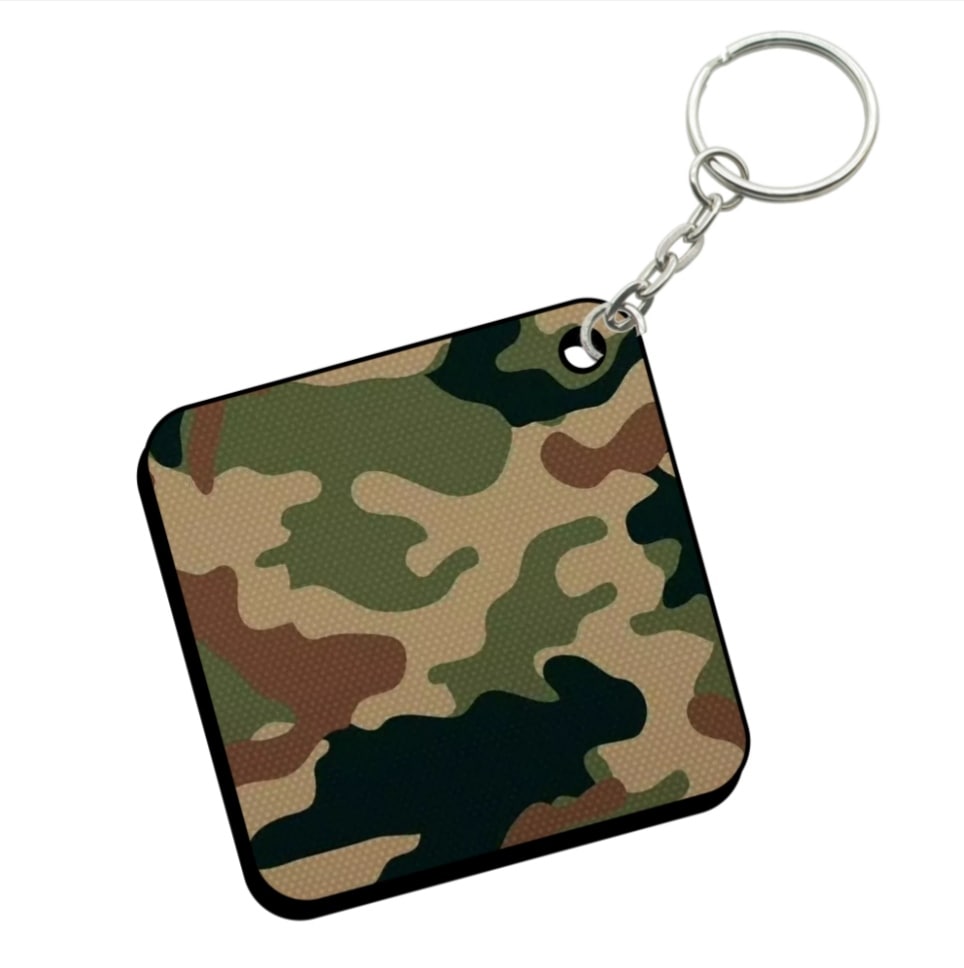 Square Shape MDF Keychain SK32