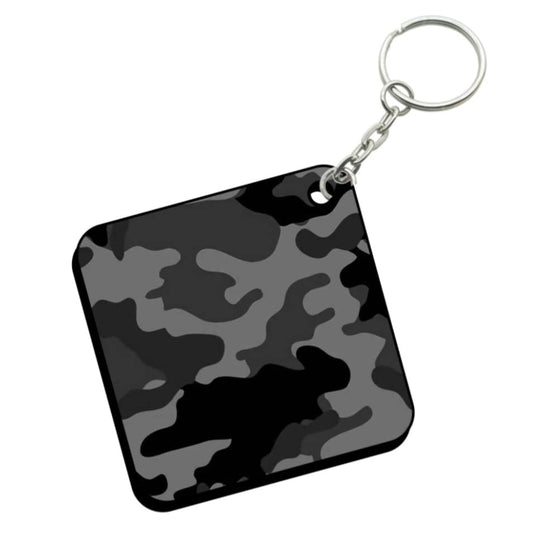 Square Shape MDF Keychain SK33