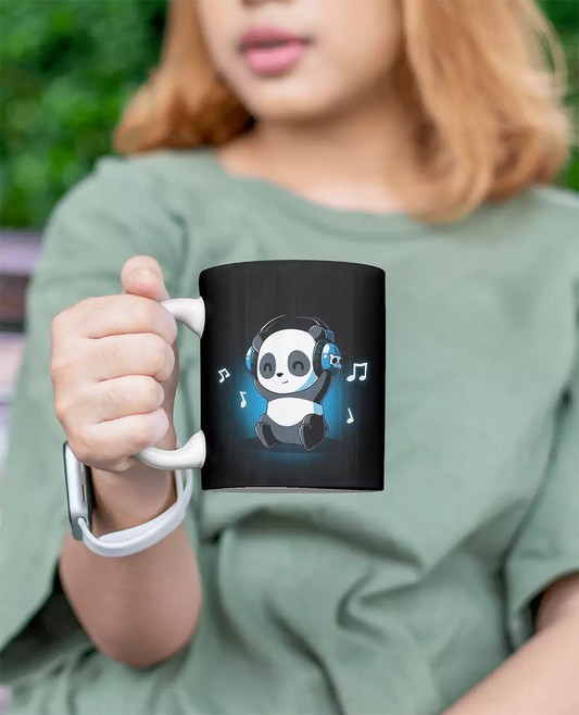 Music Panda Coffee Mug