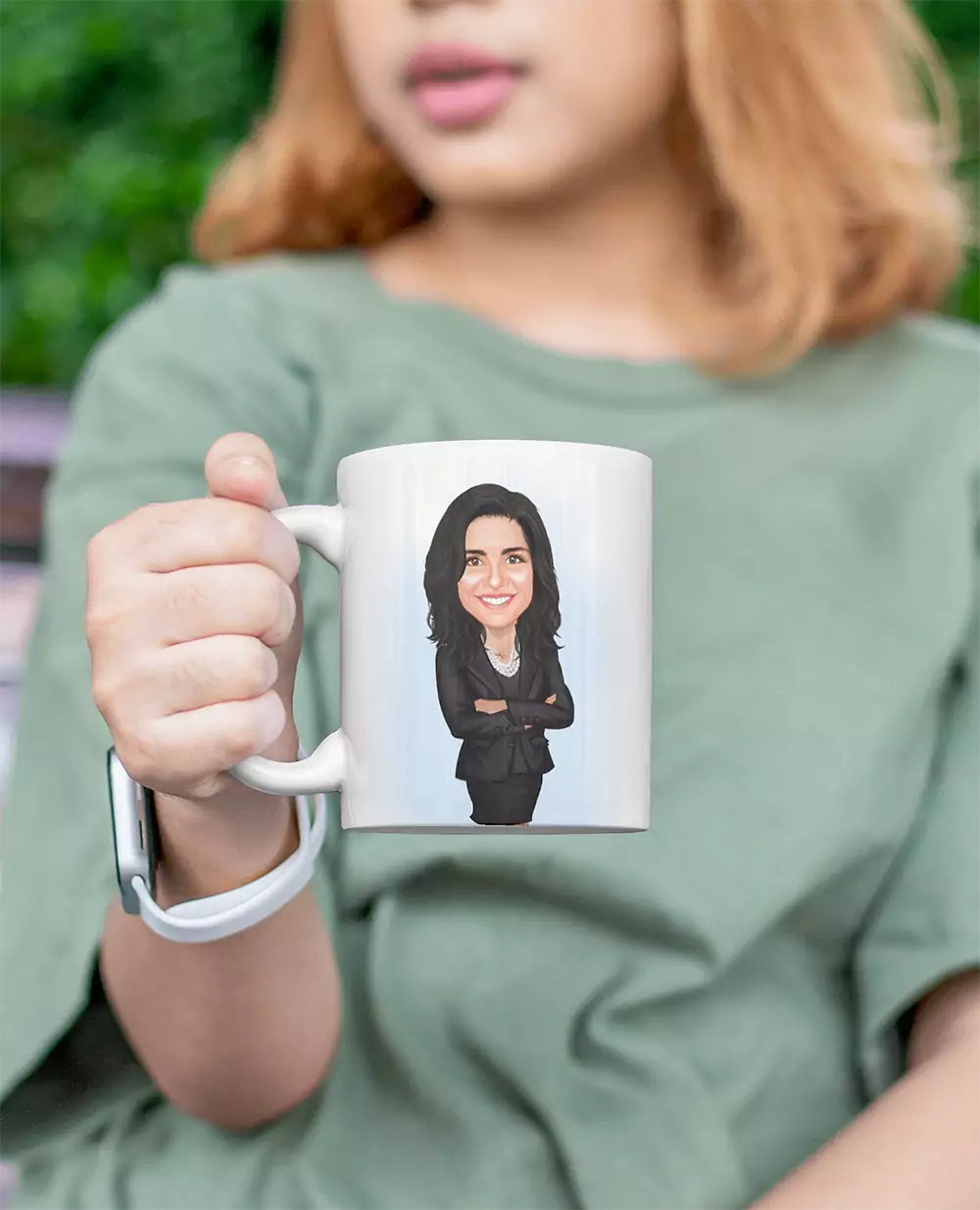 Your Caricature Personalised Coffee Mug