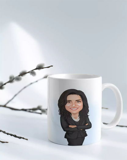 Your Caricature Personalised Coffee Mug