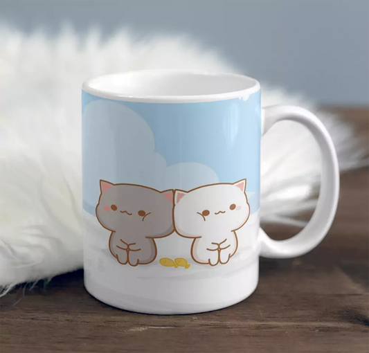 Cute Cartoon Couples New Coffee Mug