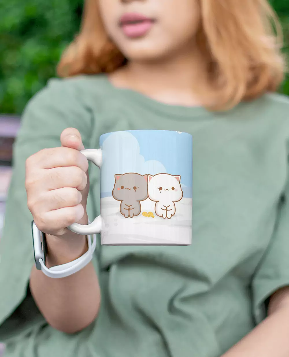 Cute Cartoon Couples New Coffee Mug