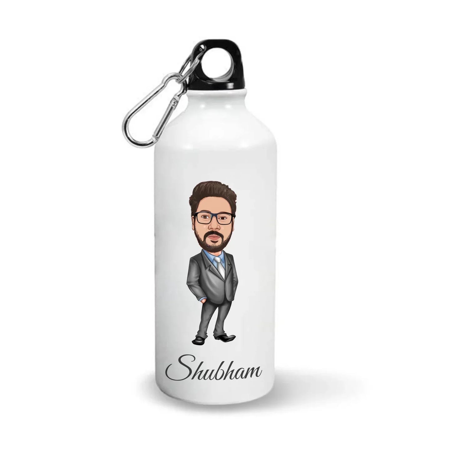 Make your own Caricature water bottle for School, Collages & Office Use