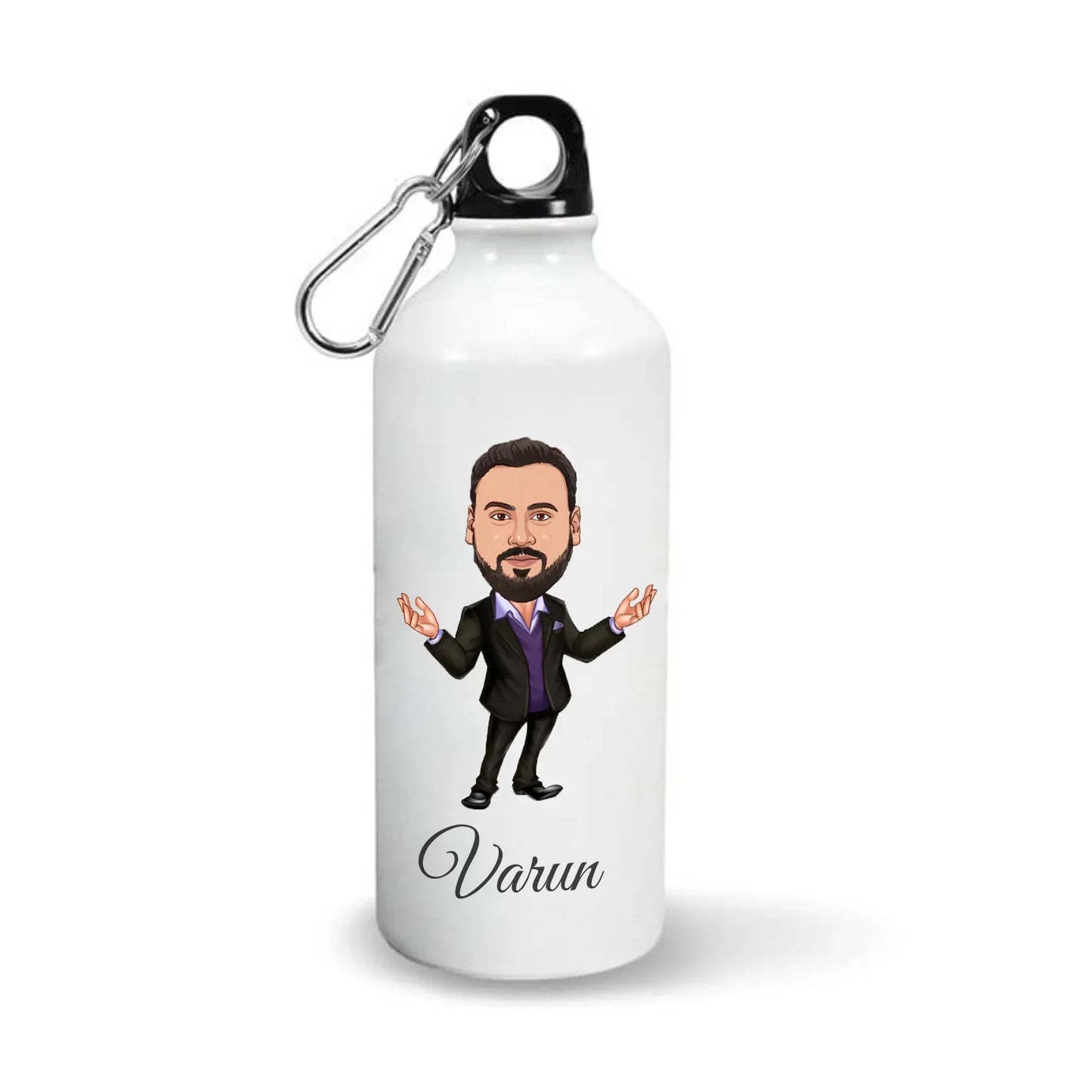 Make your own Caricature water bottle for School, Collages & Office Use