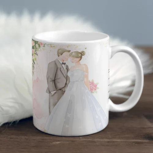 Cofee mug for wedding