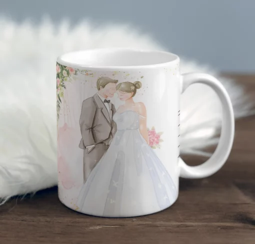 Cofee mug for wedding